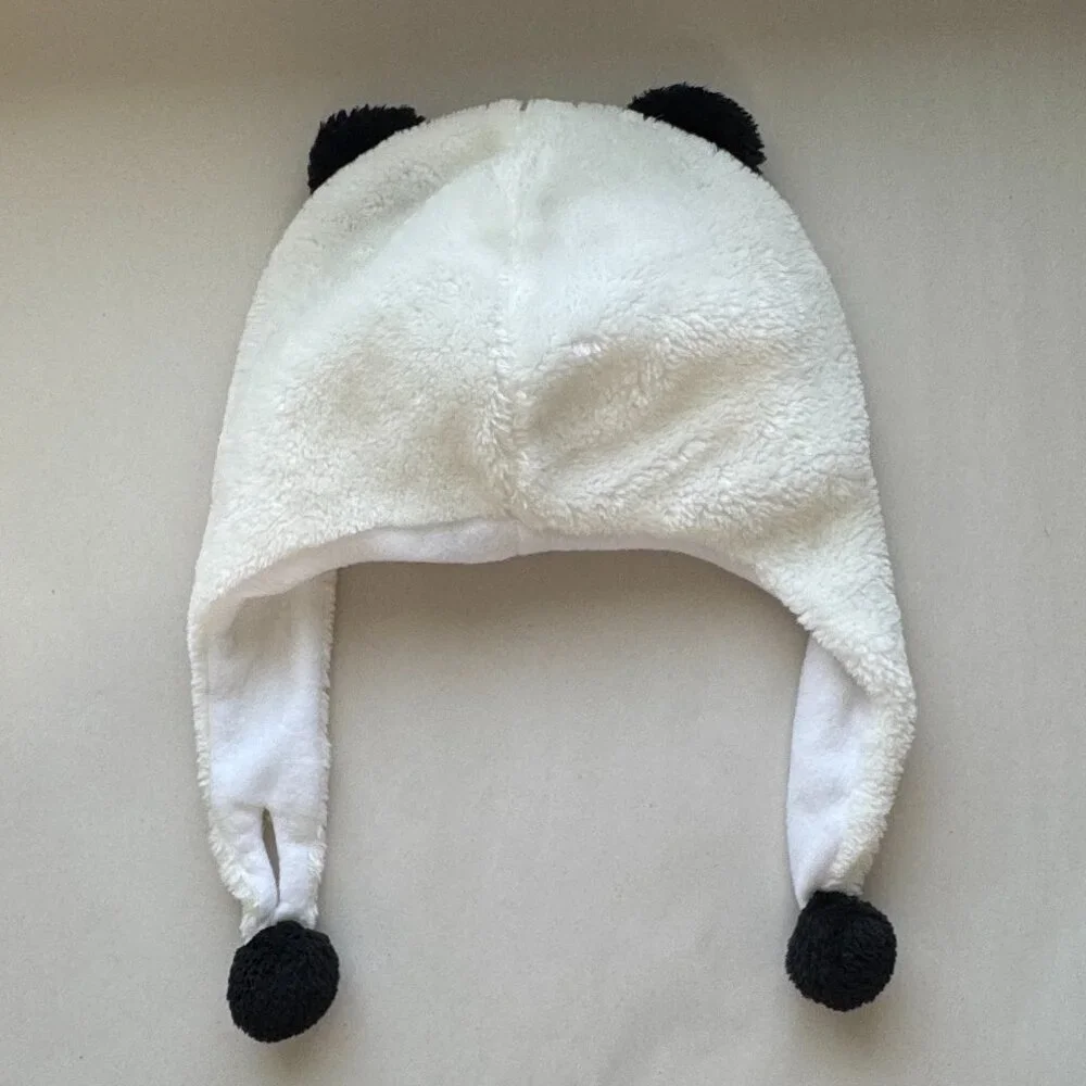 FANZZ Panda Hat Unisex O/S White Black